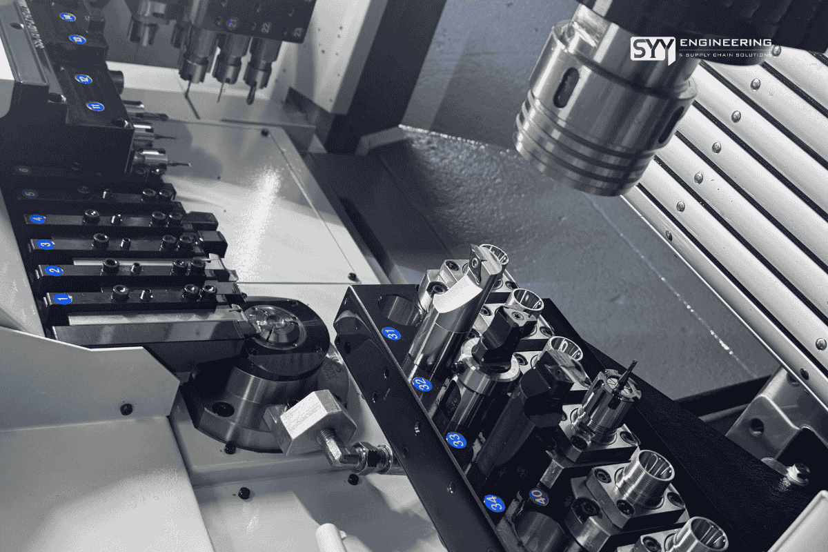 Regolazione utensili CNC sul sito europeo